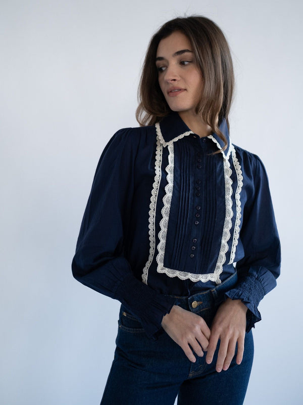 Bella Top in Peacoat — view 1