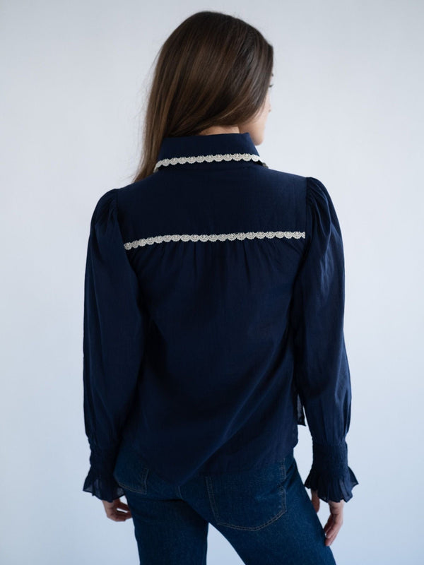 Bella Top in Peacoat — view 2