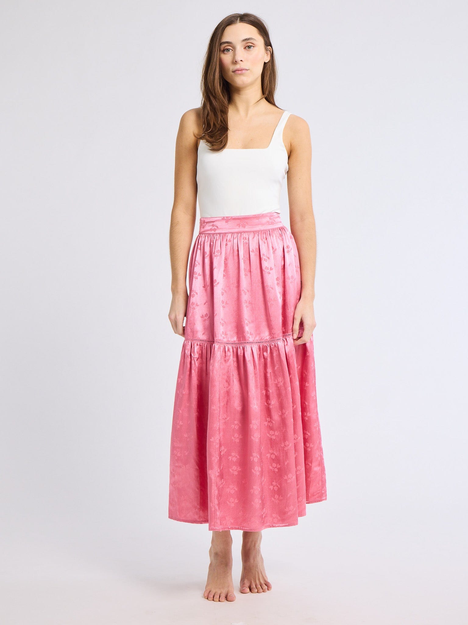 MILLE Clothing Betty Skirt in Geranium