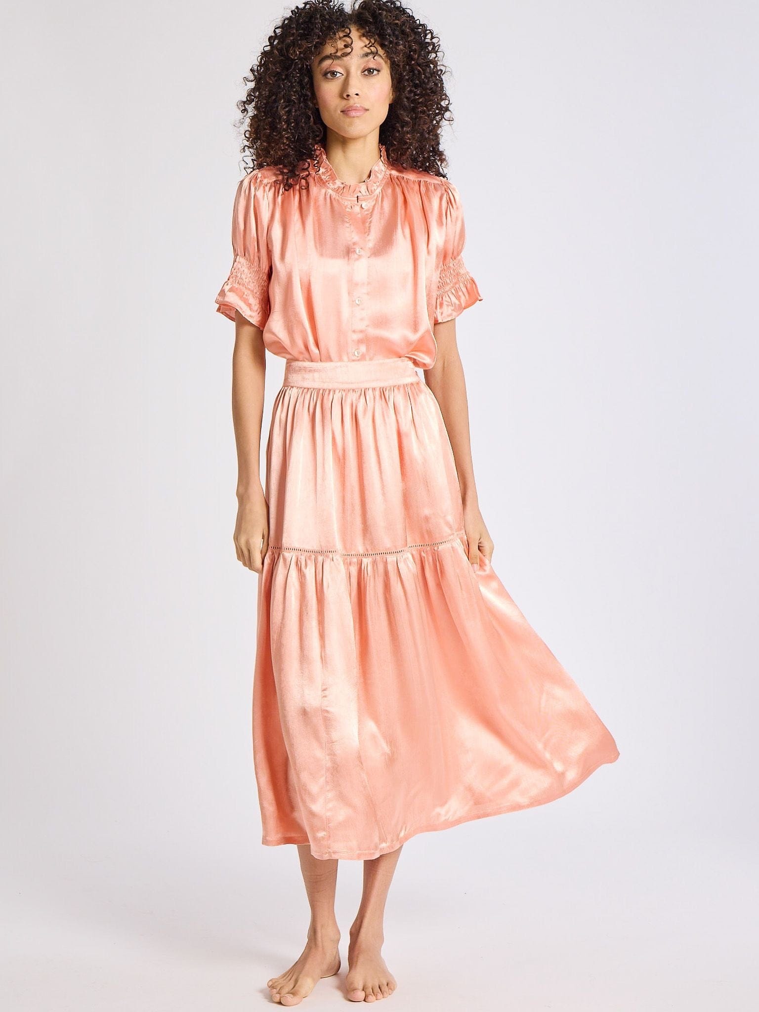 MILLE Clothing Betty Skirt in Quince