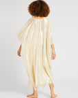MILLE Clothing Beverly Caftan Gold Lamé