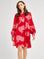 MILLE Clothing Bonnie Dress in Crimson Floral