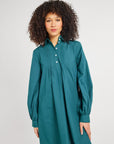 MILLE Clothing Bonnie Dress in Emerald