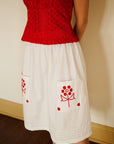 MILLE Clothing Britt Skirt in Folk Embroidery