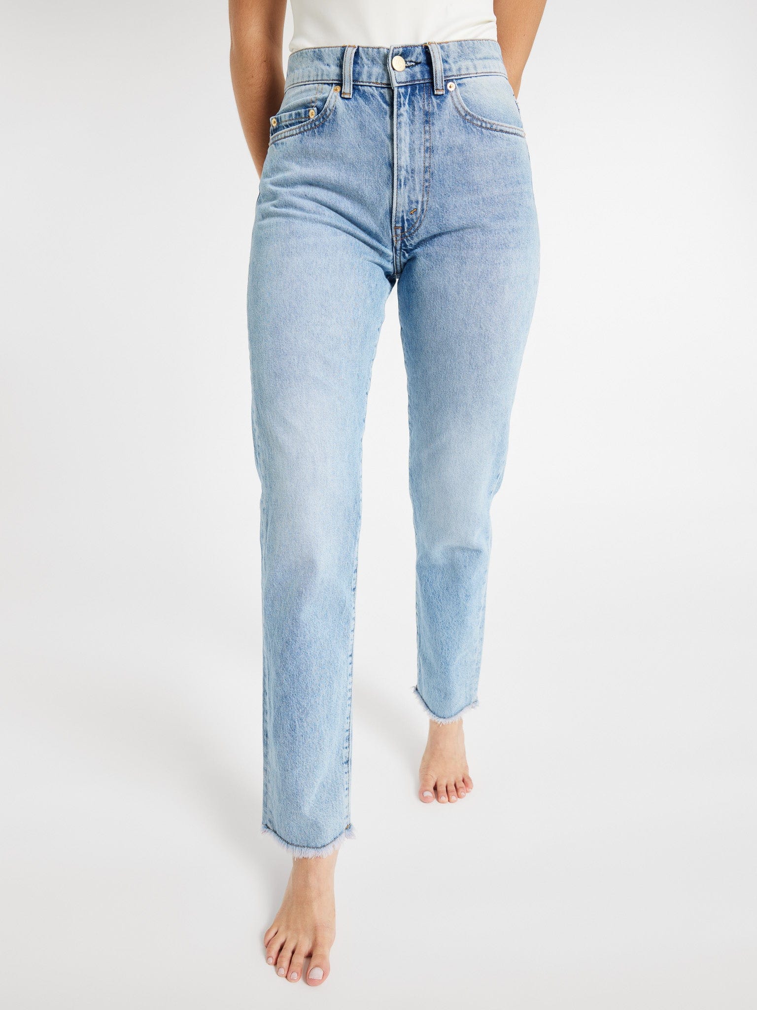 Tall Blue Low Rise Flared Brooke Jeans