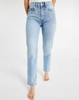 MILLE Clothing Brooke High Rise Slim Fit Jean in Venice