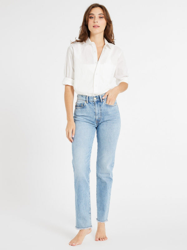Brooke Mid Rise Slim Fit Jean in Venice — view 2