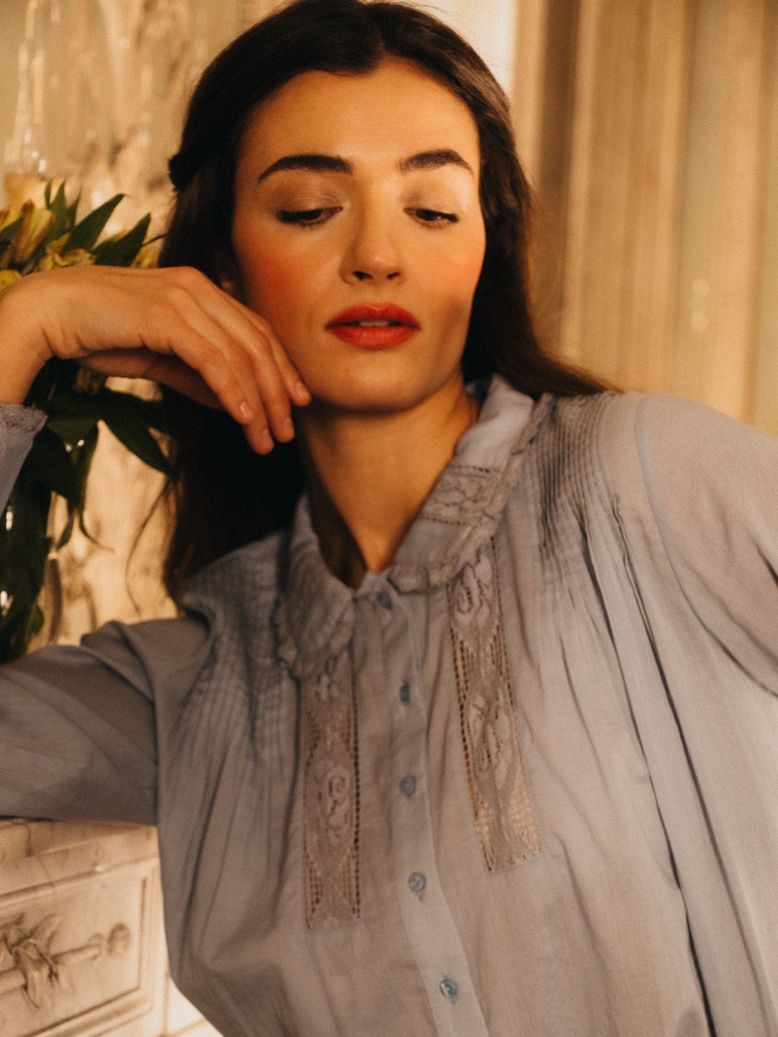 MILLE Clothing Calista Top in Sky