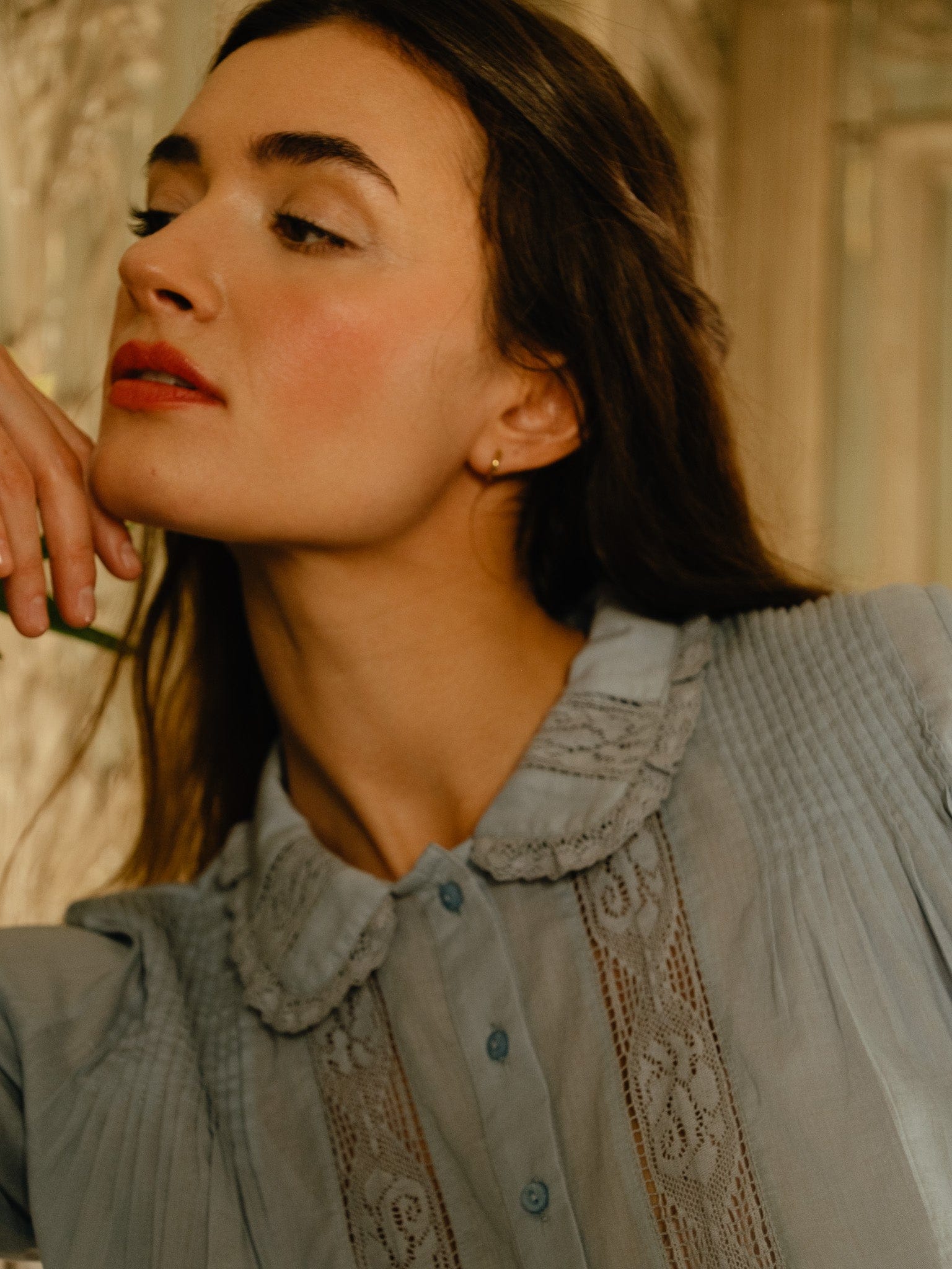 MILLE Clothing Calista Top in Sky