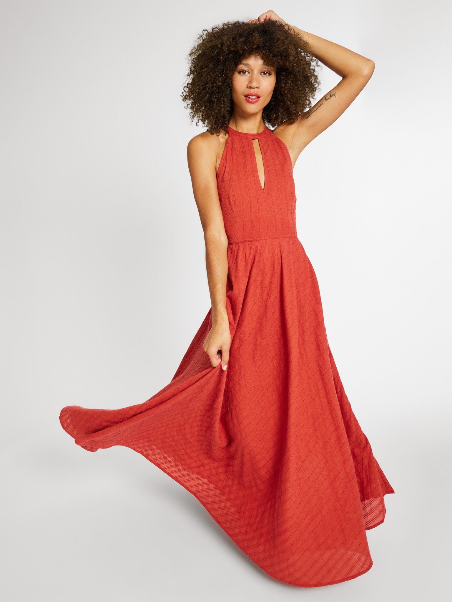 MILLE Clothing Capri Dress in Spice