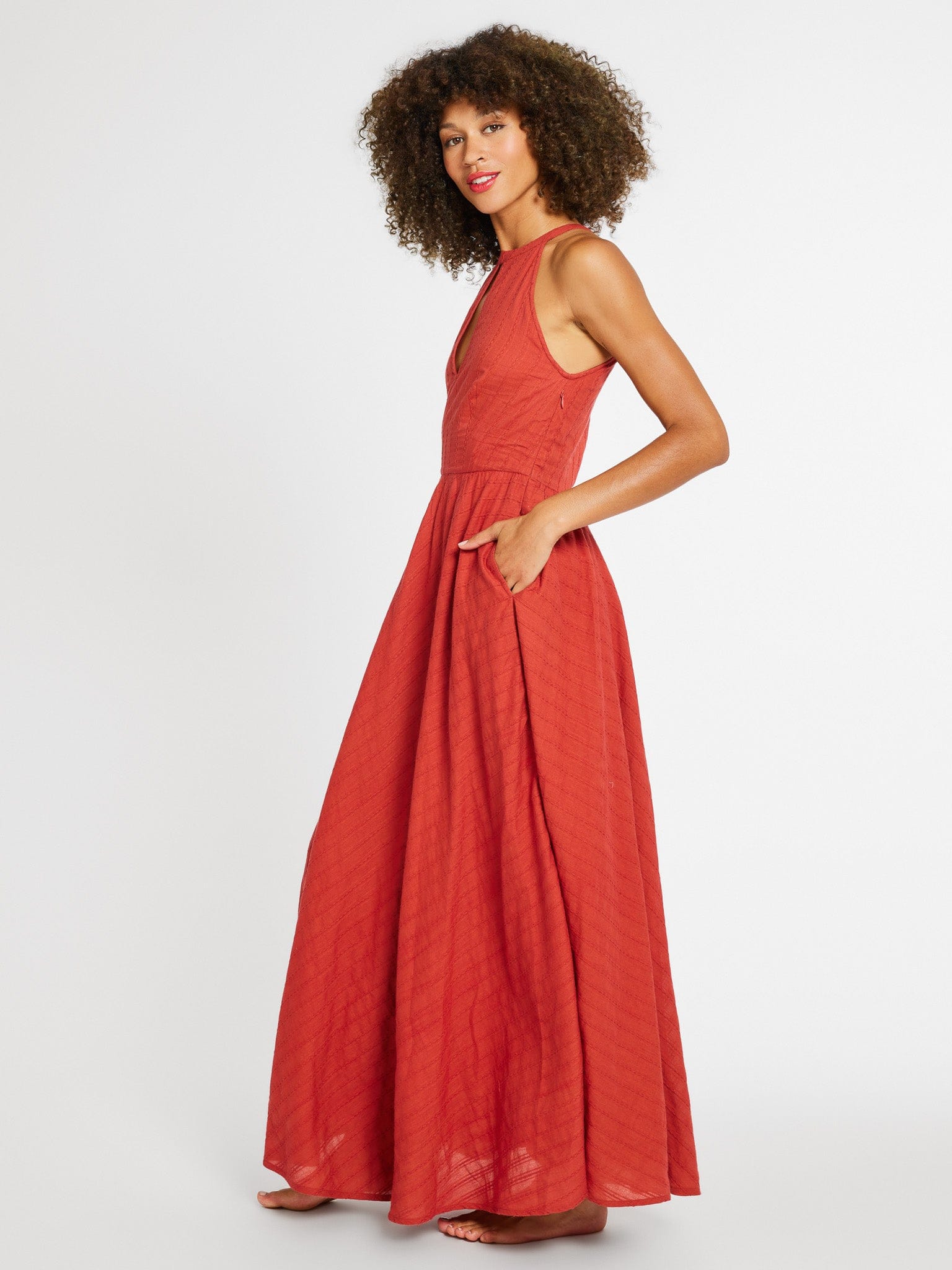 MILLE Clothing Capri Dress in Spice