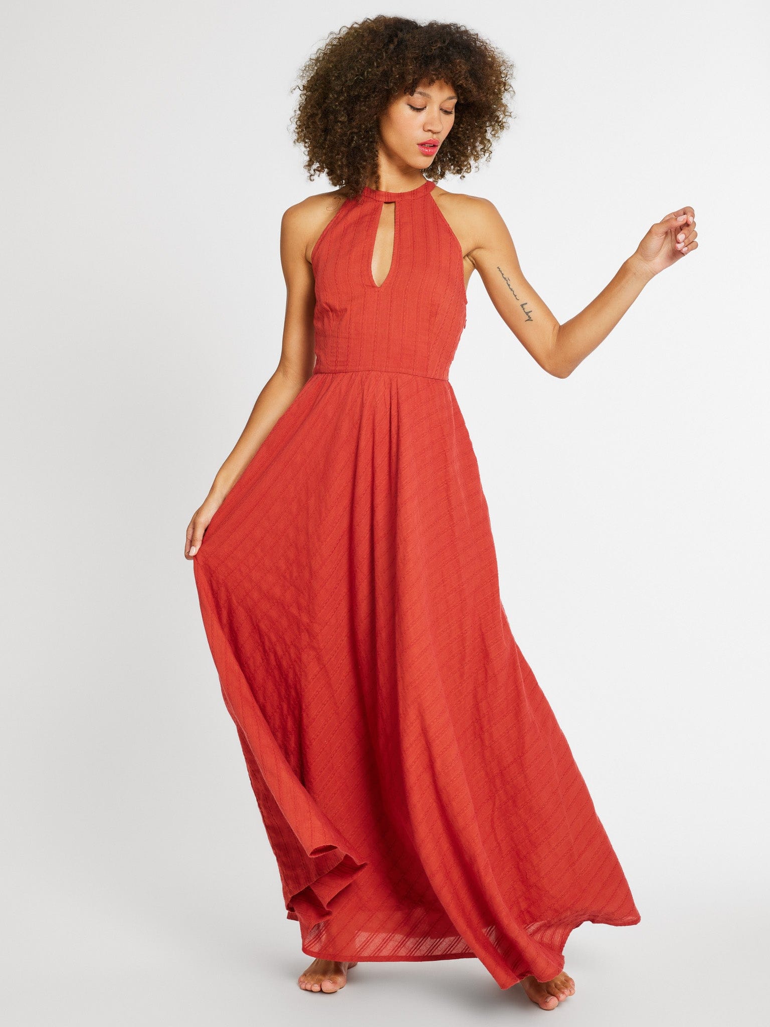 MILLE Clothing Capri Dress in Spice