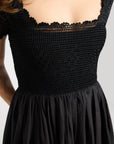 MILLE Clothing Carla Crochet Dress in Black