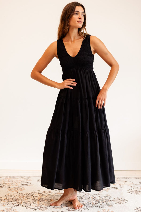 Carolina Dress in Black — view 6