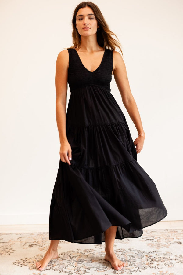 Carolina Dress in Black — view 7