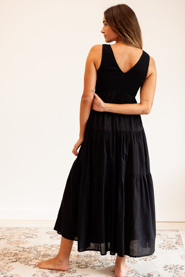 Carolina Dress in Black — view 8