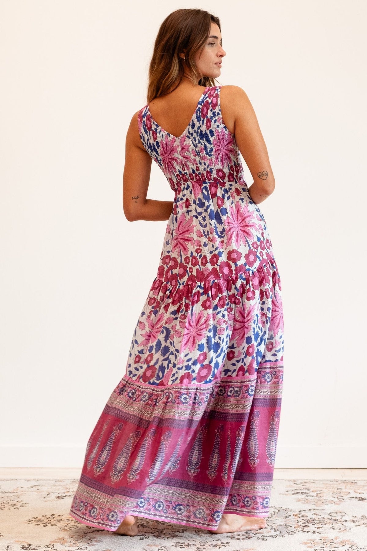 Carolina Dress in Fiji — The print