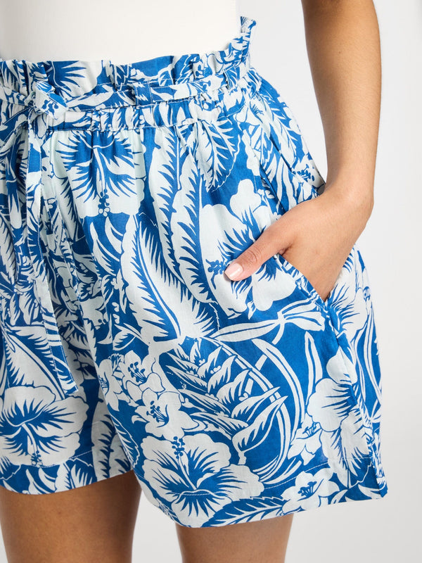 Cary Short in Blue Hibiscus — view 6