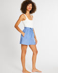MILLE Clothing Cary Short in Harbor Stripe