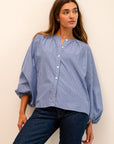 MILLE Clothing Cecily Top in Harbor Stripe