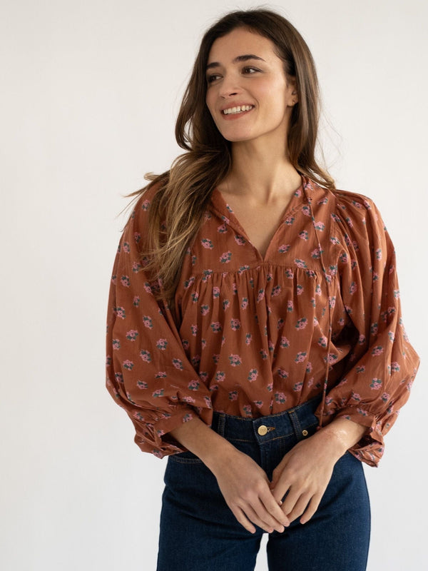 Charlie Top in Petite Bouquet — view 2
