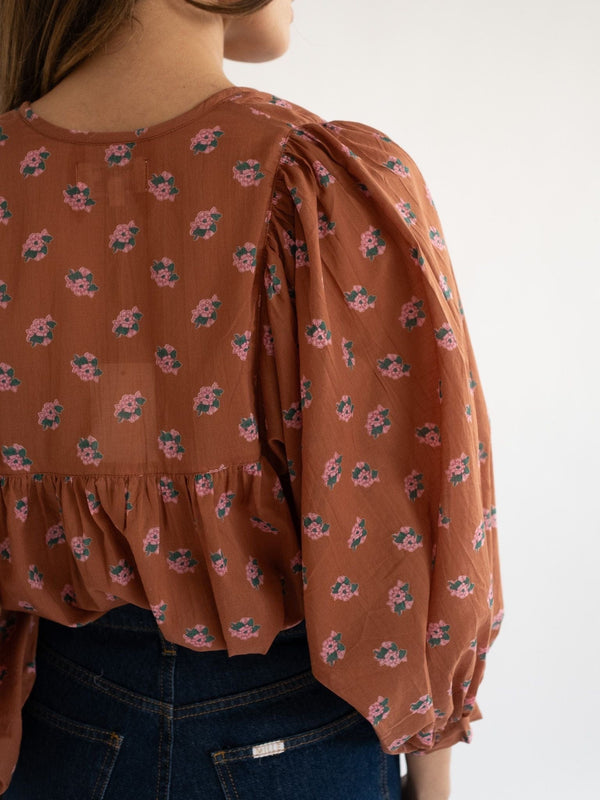 Charlie Top in Petite Bouquet — view 9