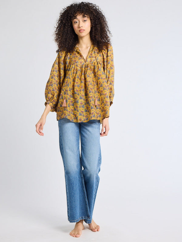 Charlie Top in Rattan Floral — view 4