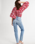 MILLE Clothing Charlie Top in Red Zinnia