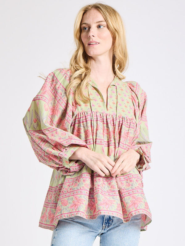 Charlie Top in Tulip Print — view 6
