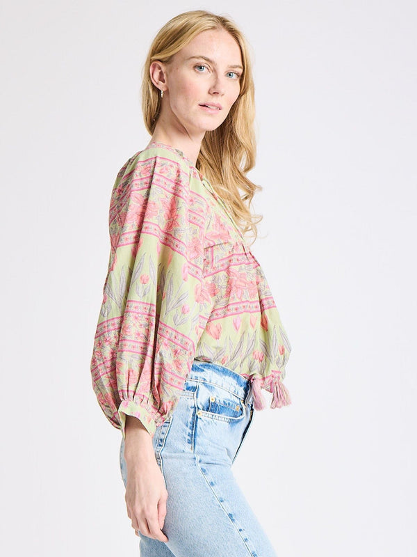 Charlie Top in Tulip Print — view 3