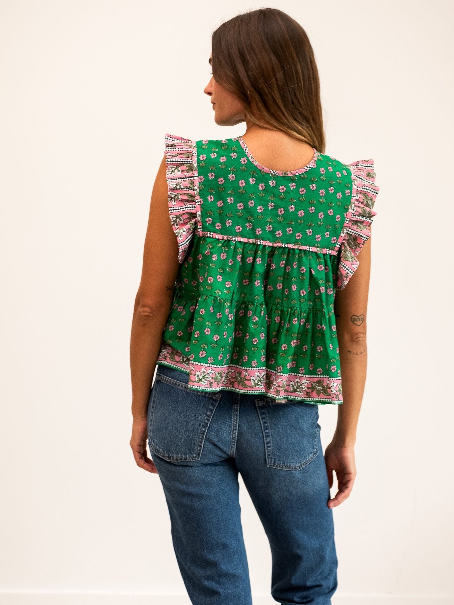 MILLE Clothing Chelsea Top in Jelly Bean