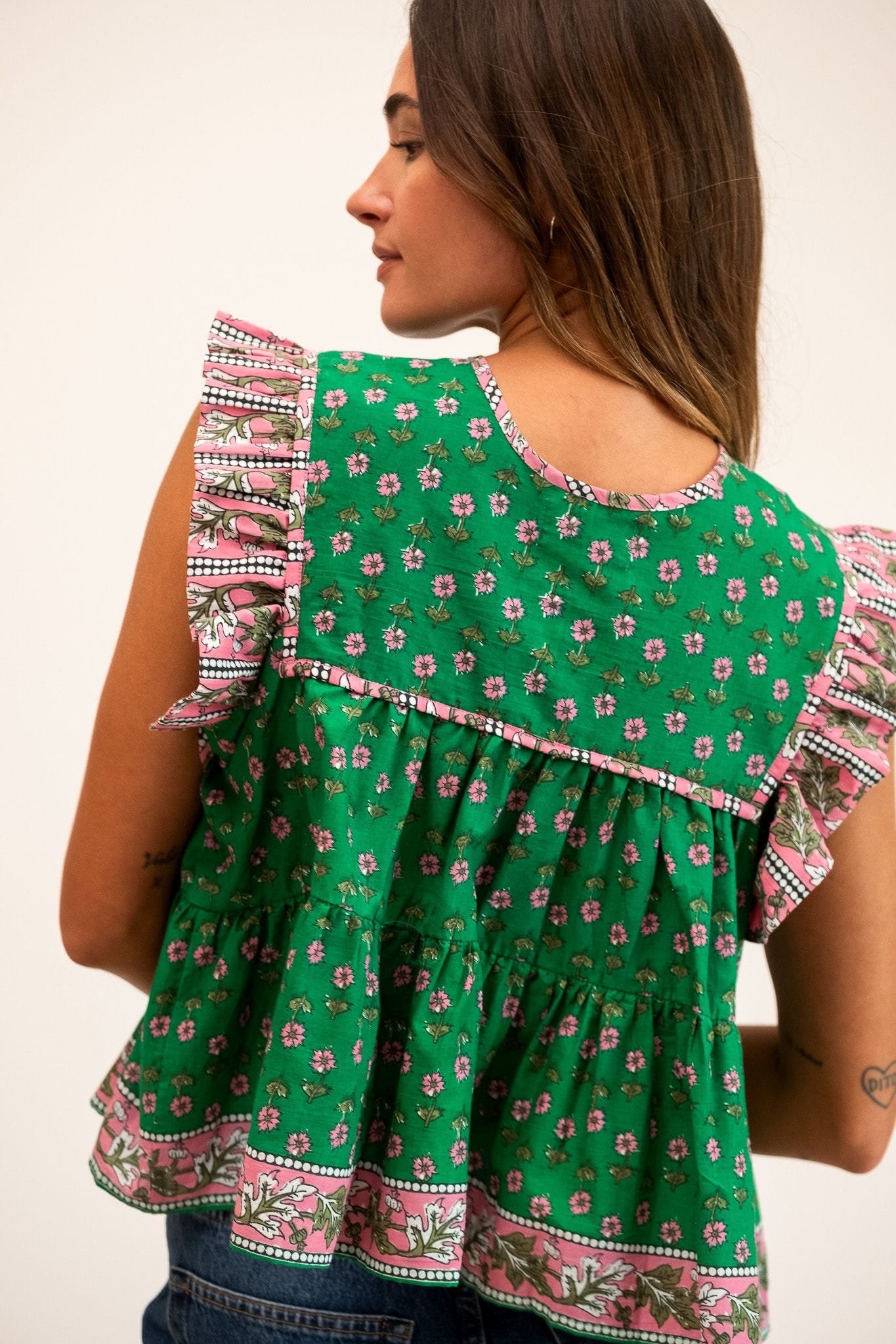 MILLE Clothing Chelsea Top in Jelly Bean