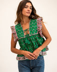 MILLE Clothing Chelsea Top in Jelly Bean