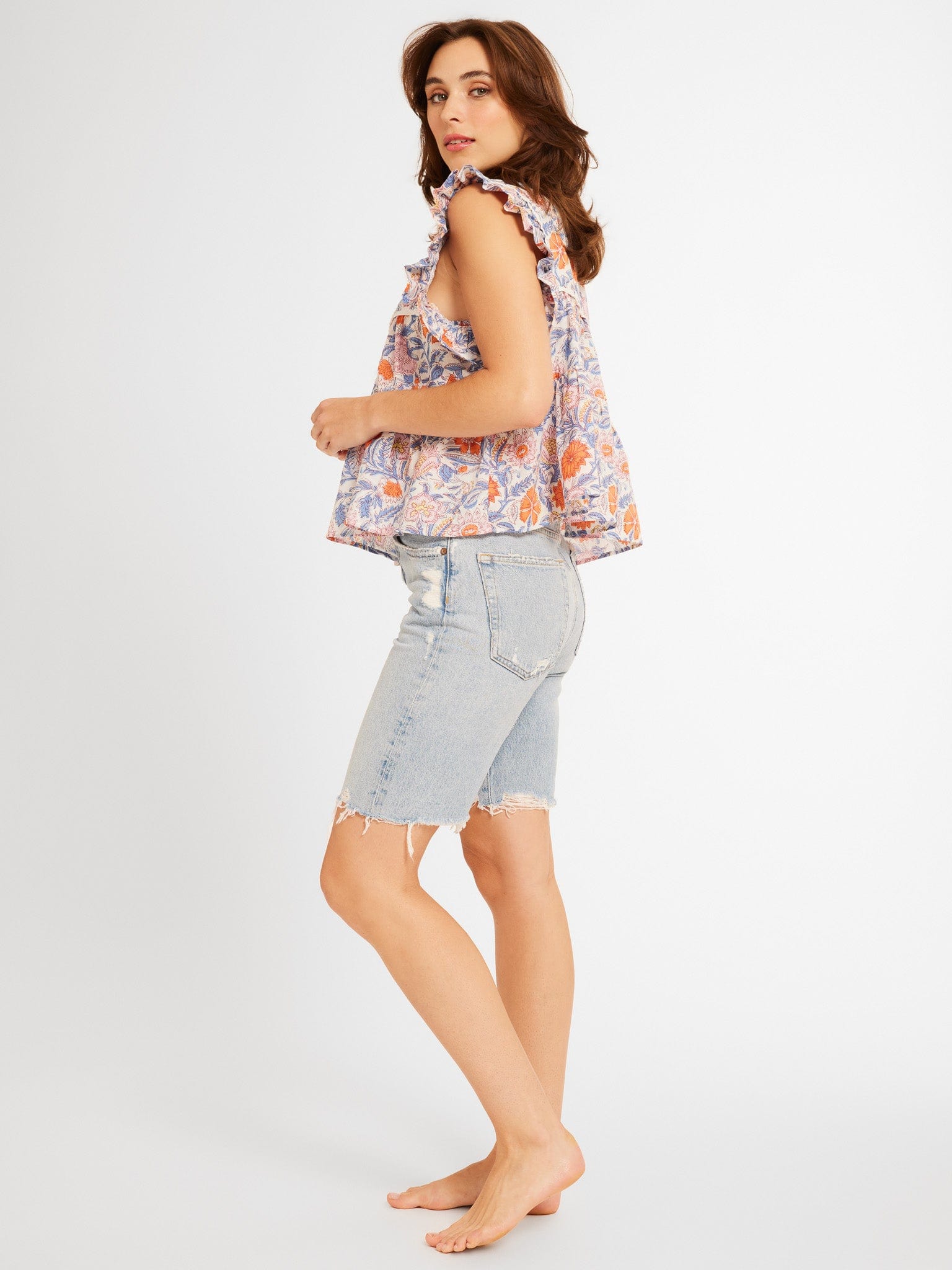MILLE Clothing Chelsea Top in Newport Floral