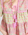 MILLE Clothing Chelsea Top in Tulip Print