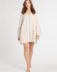 MILLE Clothing Chloe Dress in Mallorca Stripe