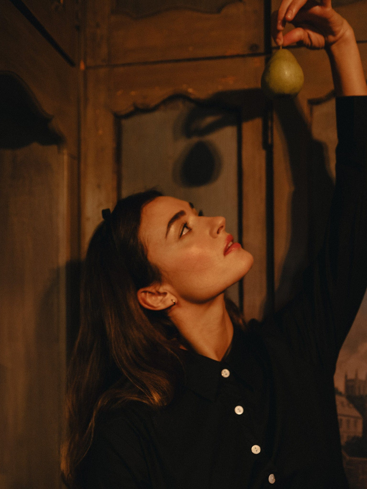 Clare Dress in Black — The cut