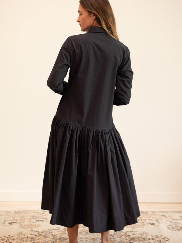Clare Dress in Black — view 12