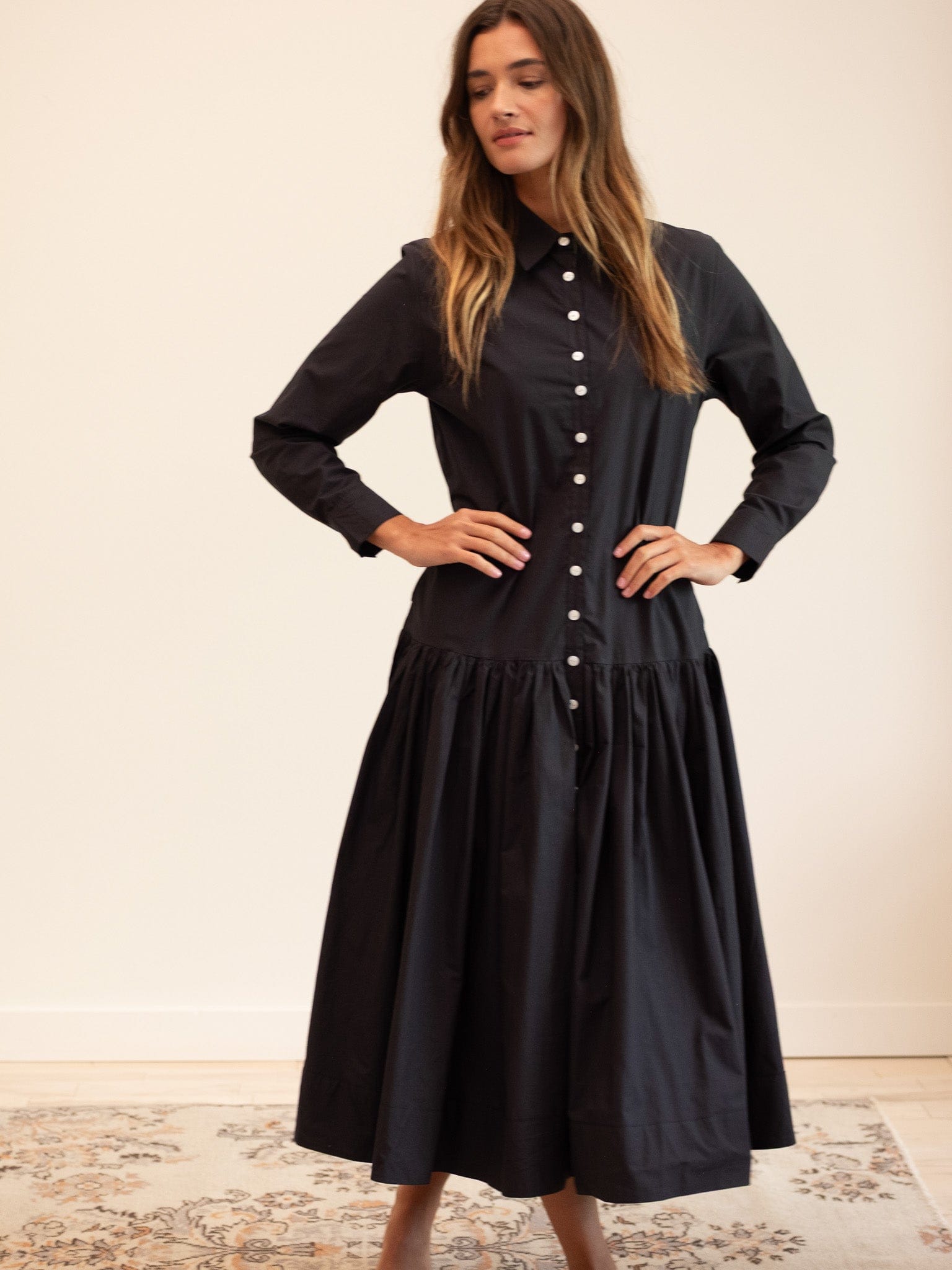 MILLE Clothing Clare Dress in Black