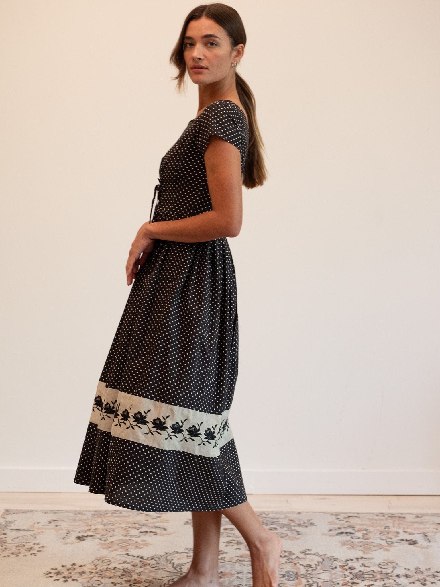 MILLE Clothing Clementine Dress in Polka Dot
