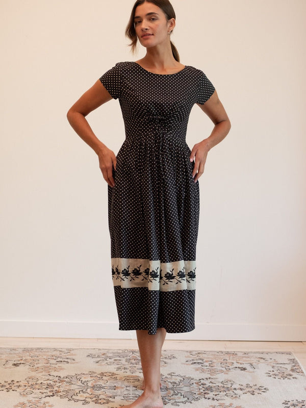 Clementine Dress in Polka Dot — view 12