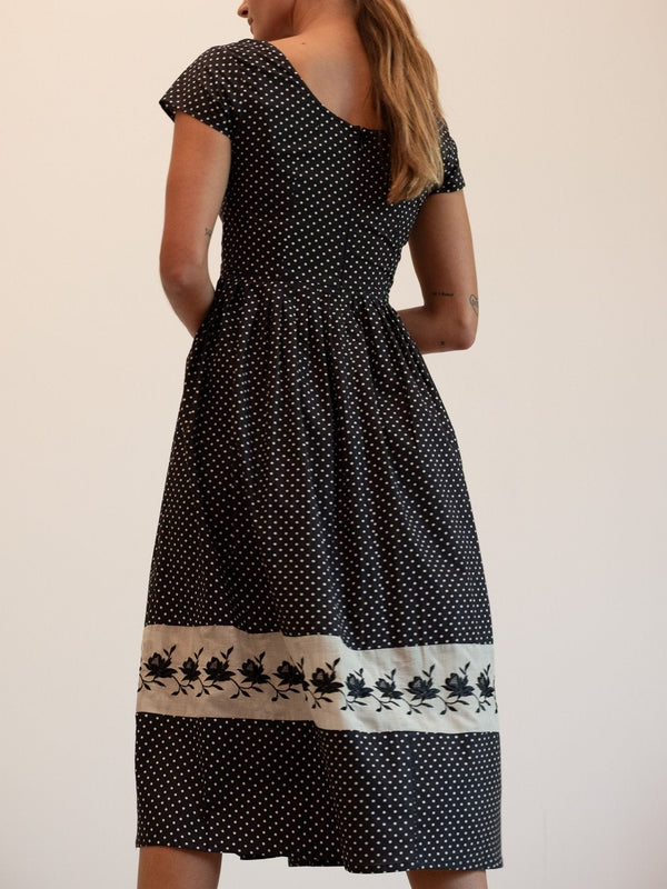 Clementine Dress in Polka Dot — view 11