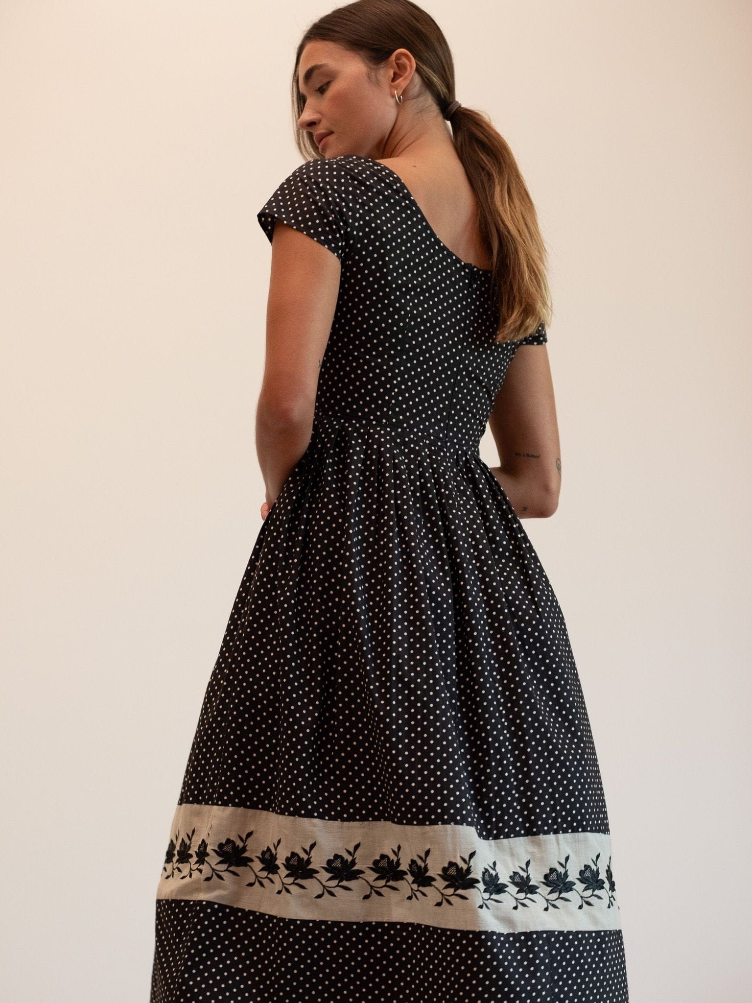 MILLE Clothing Clementine Dress in Polka Dot
