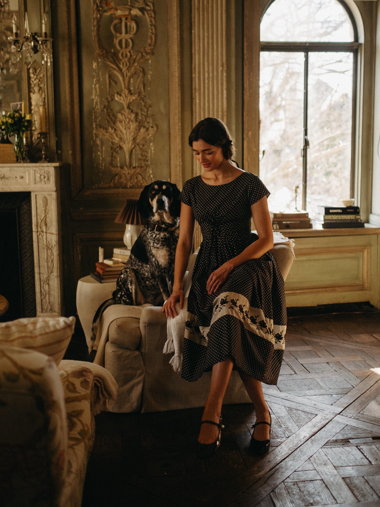 MILLE Clothing Clementine Dress in Polka Dot