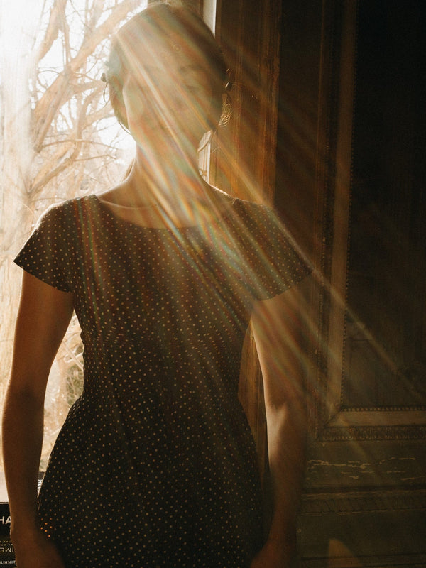 Clementine Dress in Polka Dot — view 4
