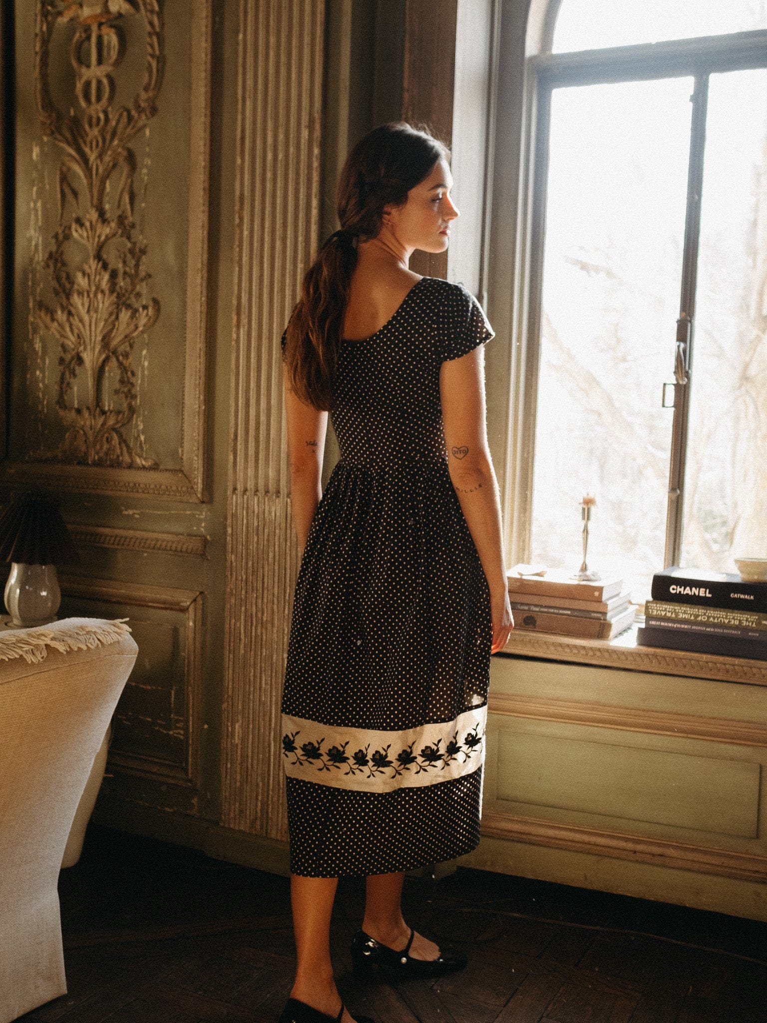 MILLE Clothing Clementine Dress in Polka Dot