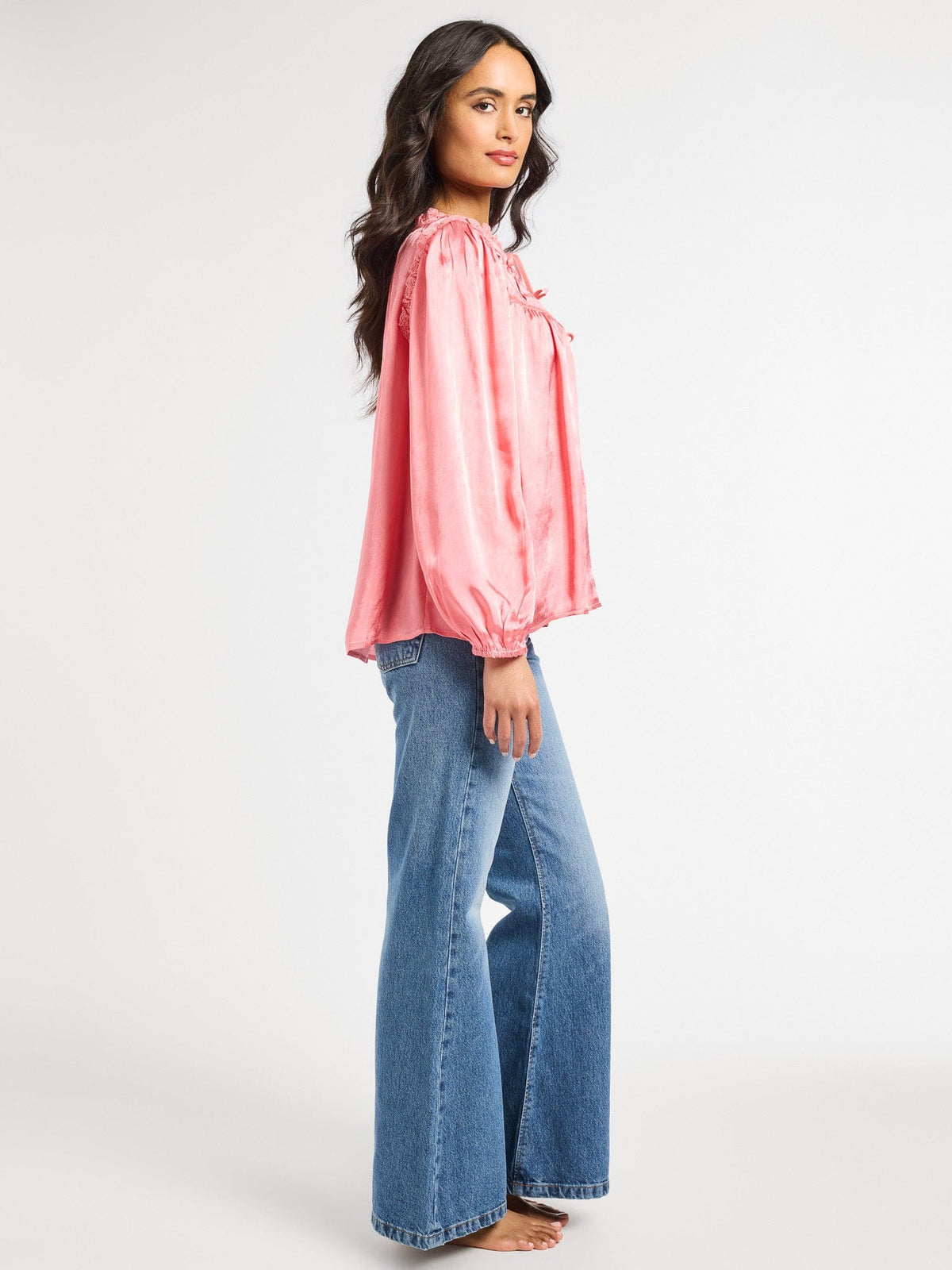Colette Top in Camellia — The cut