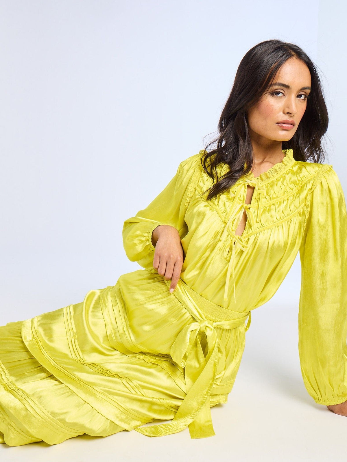 Colette Top in Citron — The cut
