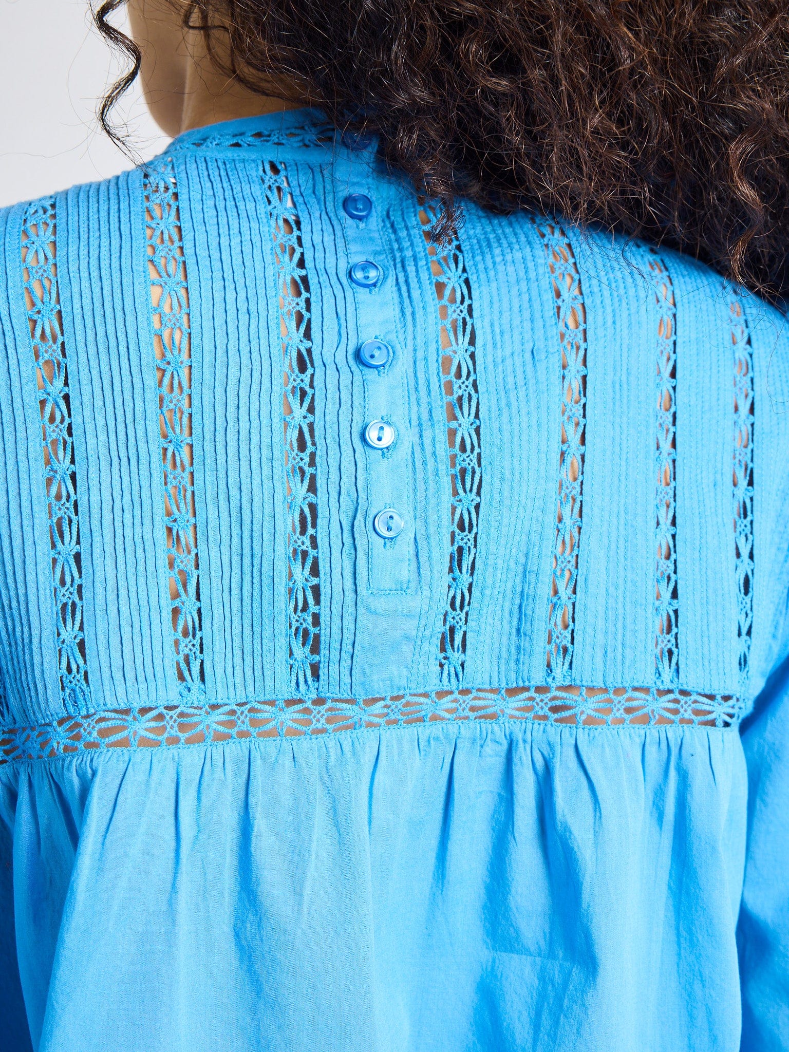 MILLE Clothing Constance Top in Cendre Blue