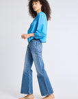 MILLE Clothing Constance Top in Cendre Blue